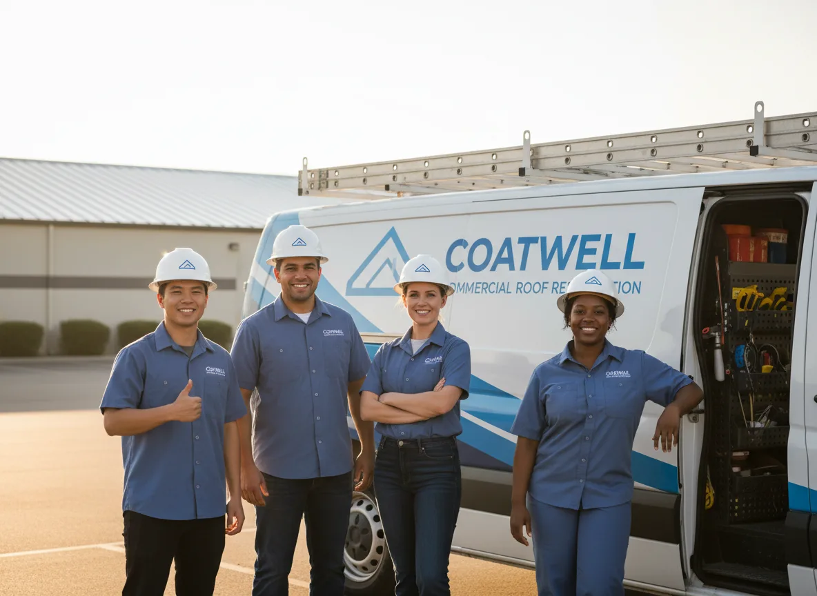 Commercial roof coating company in Oakdale, NY